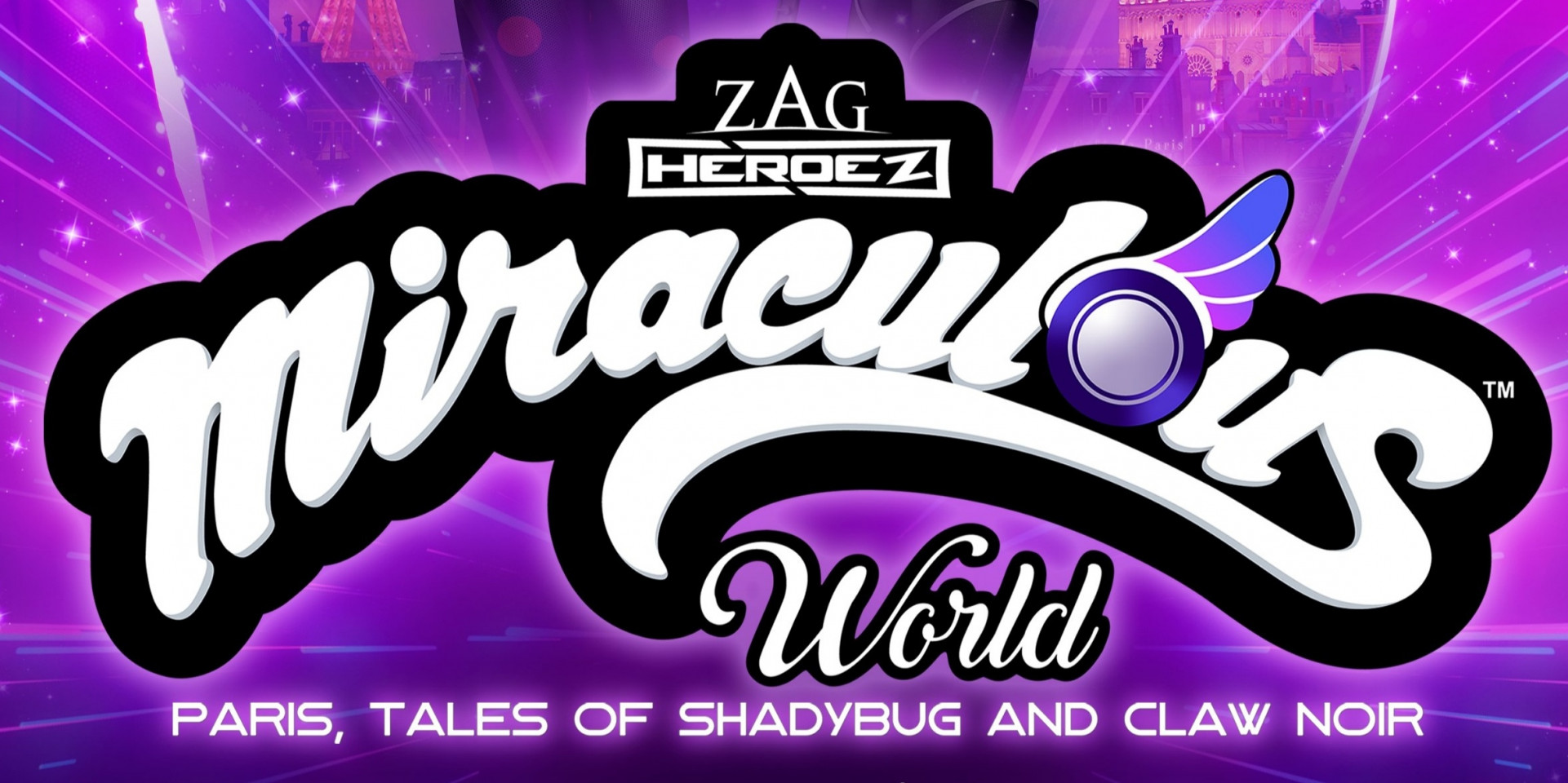 Miraculous World: Paris, Tales of Shadybug and Claw Noir Font