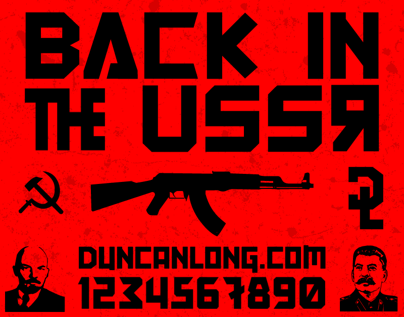 back in the ussr back in the ussr