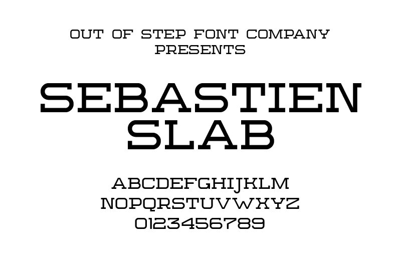 Sebastien Slab Font | dafont.com